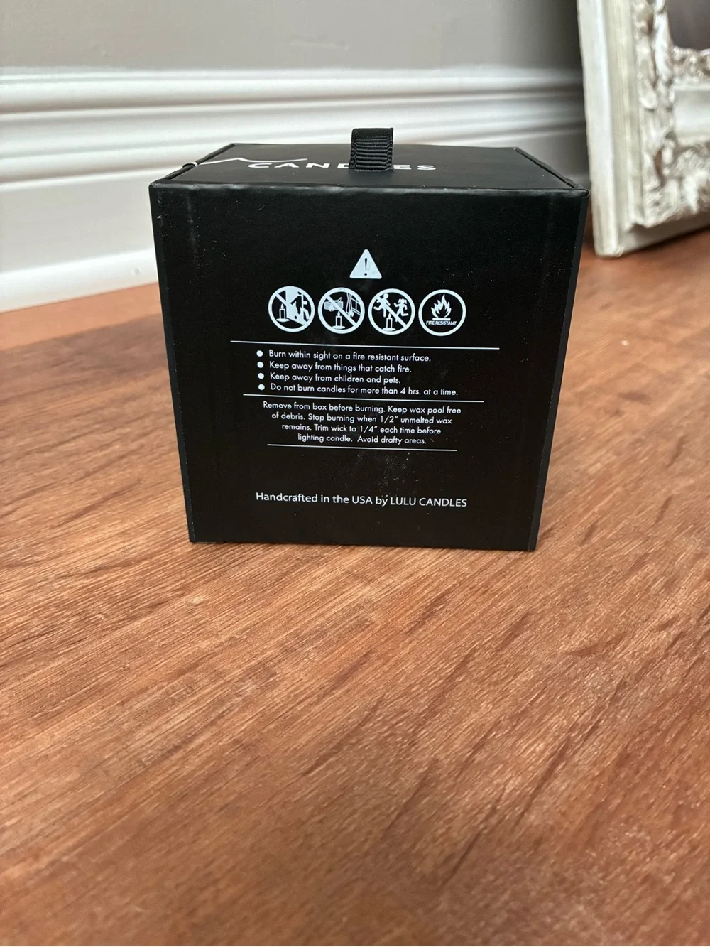 Lulu Jasmine, Oud & Sandalwood Scented Candle, Gift Box, NWT NIB